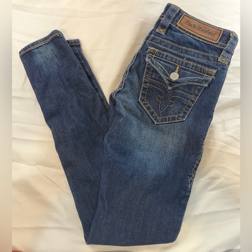 Rock Revival Skinny Jeans Denim Pants